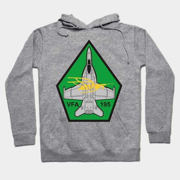 VFA-195 Dambusters - F/A-18 Hoodie by MBK